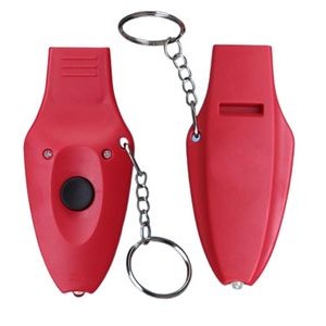Light-up Whistle Key Chain