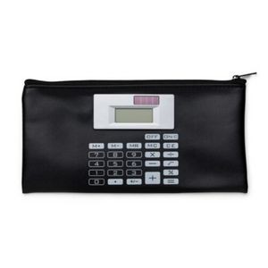 Deposit Pouch with Solar Calculator