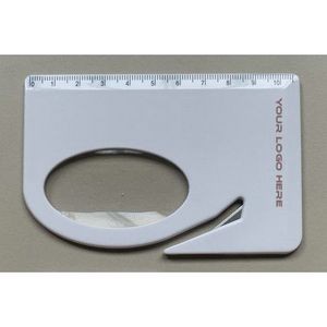 3-In-1 2x Magnifier Letter Opener with Ruler