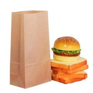 Food Packaging Coated Bread Kraft Paper Bag