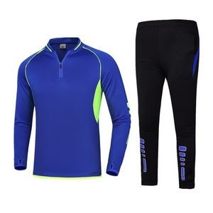 Adult Long Sleeve Soccer Training Sportswear Suits
