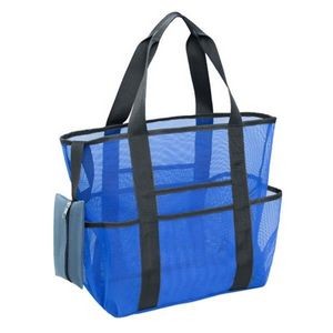 Portable Tote Bag Mesh Beach Bag