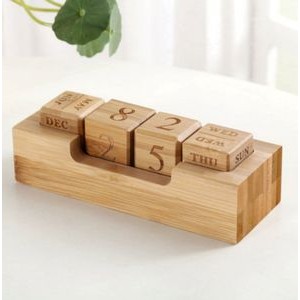 Solid Wood Calendar Blocks