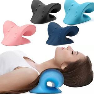 Neck Stretcher Cervical Chiropractic Traction Device Pillow