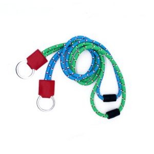 1/4" Round Lanyard with split ring and Safety Buckle