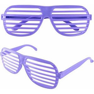 Plastic Shutter Sunglasses Party Props