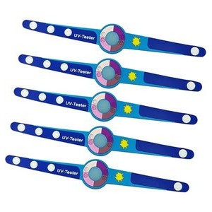 Silicone UV Tester Armband