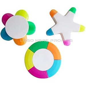 5 Color Fluorescent Highlighter