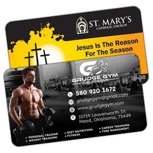 2x3.5 Round Corner Magnetic Business Cards