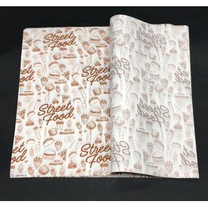 11.5"x 11" Baking Greaseproof Wrapping Food Paper