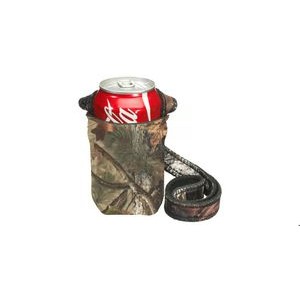 Hands-Free Neoprene Can Holder With Neck Strap