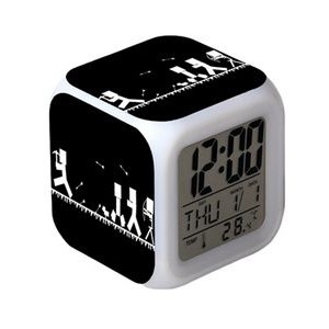LED Square Digital Alarm Clock