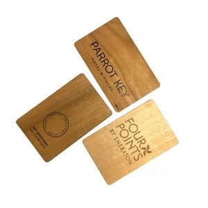 Tap Wood NFC Digital Bamboo Business Card