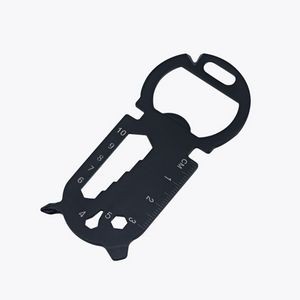 Multifunctional EDC Tool Card Bottle Opener Keychain