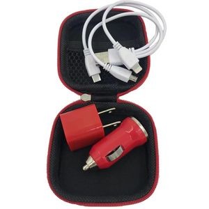 3 in 1 Car Charger Set