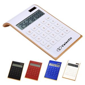 Dual Powered Slim Calculator