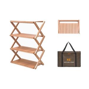 Outdoor Solid Wood Portable Folding Frame
