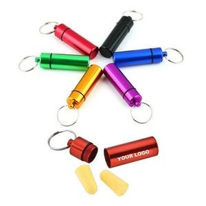 Anti-Noise Ear Plugs with keychain