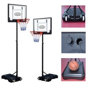 Height Adjustable Kids/Adult Basketball Hoop