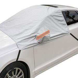 Windshield Snow Cover with Night reflective strip