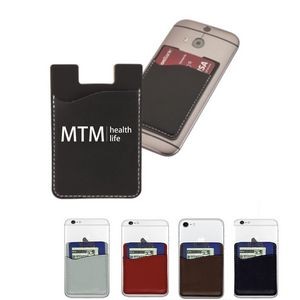 Leather Cell Phone Wallet Card Holder