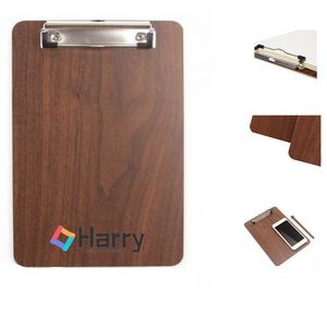 Wooden Clipboard with Clip
