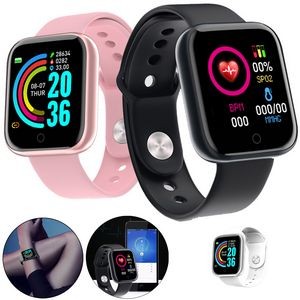 Smartwatch With Heart Rate Blood Pressure Monitor