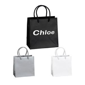 Matte Euro Tote Bag With Rope Handles
