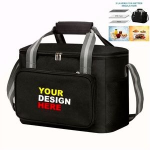 3 Layers Insulated Large 15L Lunch Bag