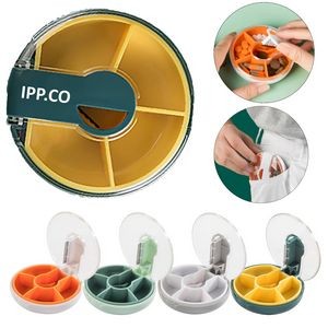 Pill Cutter for Small Tablet Splitter with Blade Guard