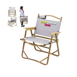 Ultralight Aluminum Alloy Folding Outdoor Chair with Handle