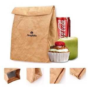 Reusable Brown Paper Snack bags