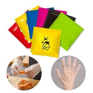 Disposable PE Gloves 2pcs In The Pack