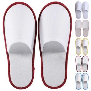 Disposable Plush Hotel Slippers