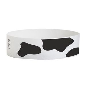 Cow Tyvek Wristband (Pre-Printed)