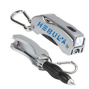 Multi-Functional Tool Set with Climbing Button Carabiner