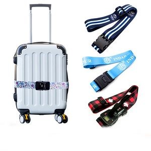 Luggage Straps With Combination Lock