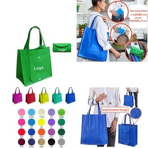 Non-Woven Foldable Shopping Tote Grocery Bag