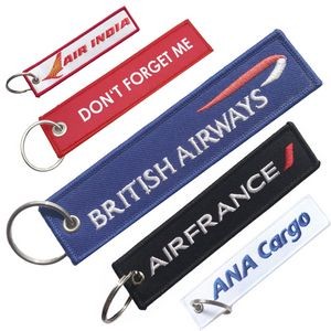 Remove Before Flight Luggage Tag Pilot Key Chain Accessories