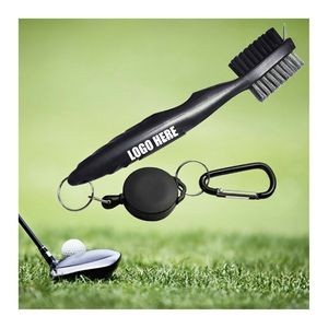 Retractable Club Brush With Clasp