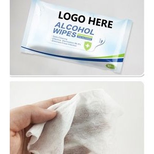 Single Alcohol Sanitizers Wipes