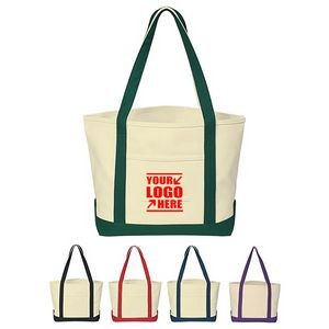 Promotional Heavy Cotton Canvas Boat Tote Bag