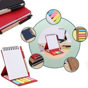 Combined Kraft Paper Coil Memo Pad Sticky Notes