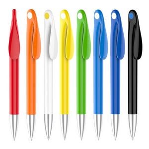 Plastic Rabbit Pen Grip Retractable Ballpoint Pen