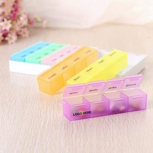 Weekly Pill Box with 28 Compartment