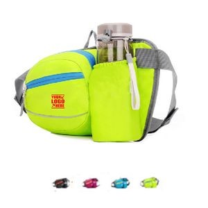 Hiking Waist Bag Fanny Pack with Water Bottle Holder