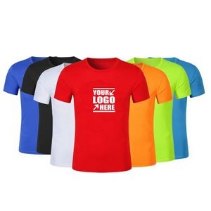 Quick-drying Workout Shirts Dry Fit Running Athletic T-Shirt