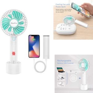 Foldable Mini USB Hand Fan with Stand