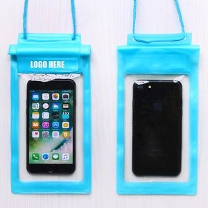 6" Waterproof Phone Bag w/Drawstring