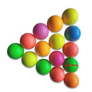 Colorful Golf Ball